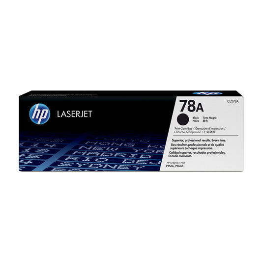 Cartouche de toner noir HP 78A LaserJet d'origine (CE278A)