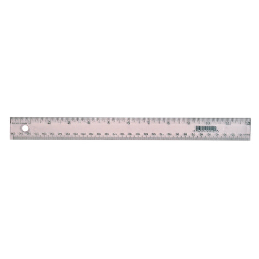 Règle en plastique Westcott 12" - Transparente