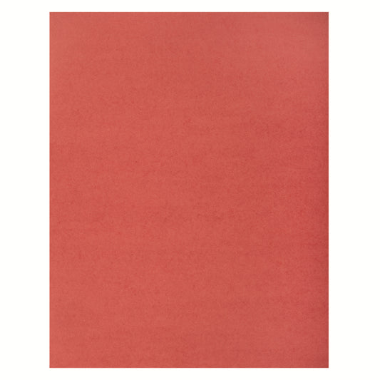 North American Paper 4 Ply Bristol - 22" x 28" - Red - 48 Sheets