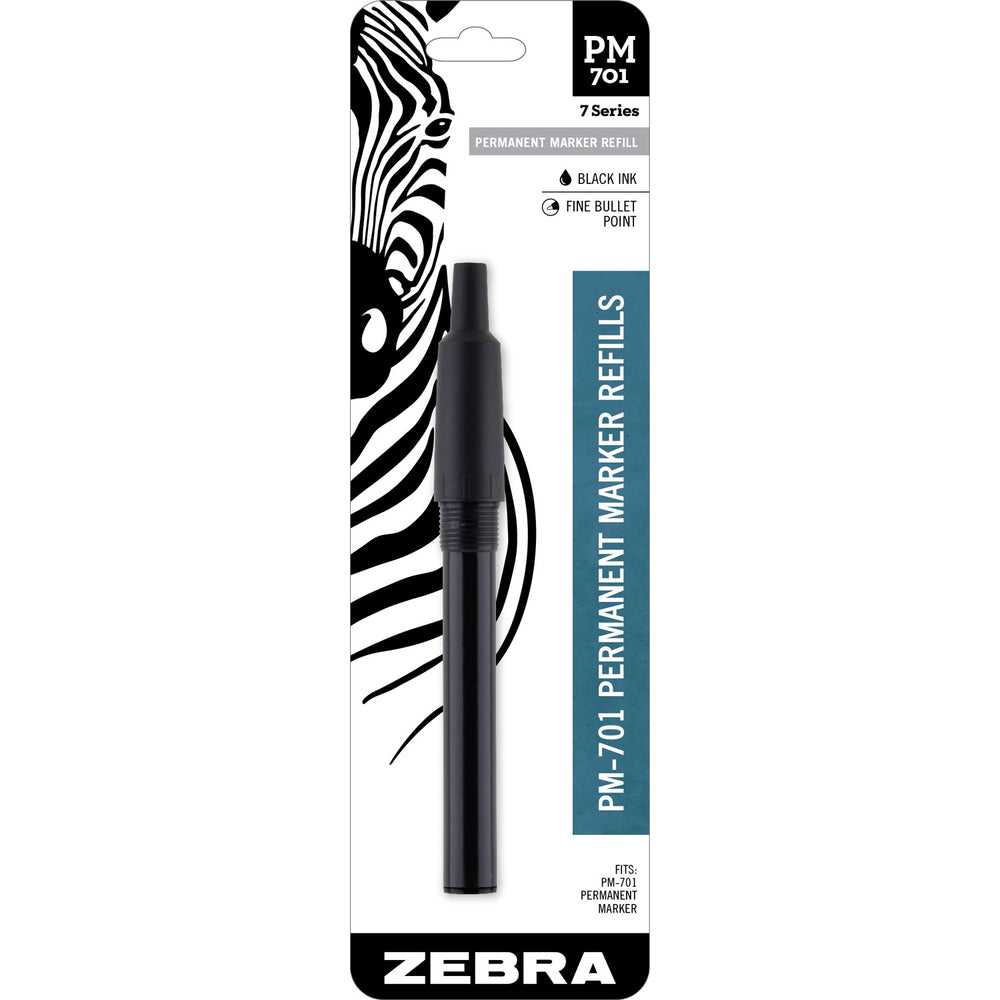 Recharge pour marqueur permanent Zebra PM-701 (ZEB65111) - Encre noire