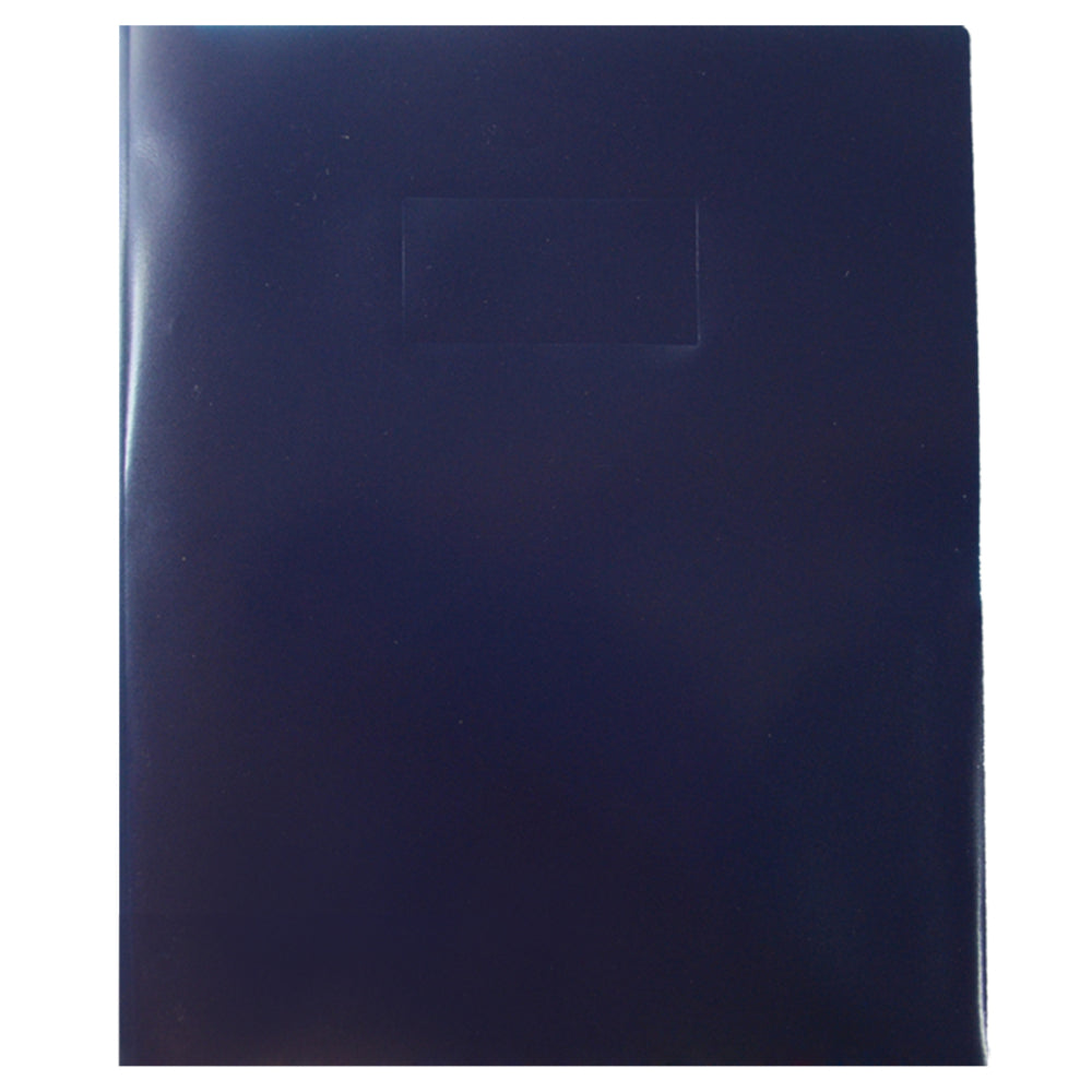 Winnable 2 Pocket Report Cover with Tangs, Letter  - 11.5" x 9.5"- Opaque - 0.2 mm - Dark Blue