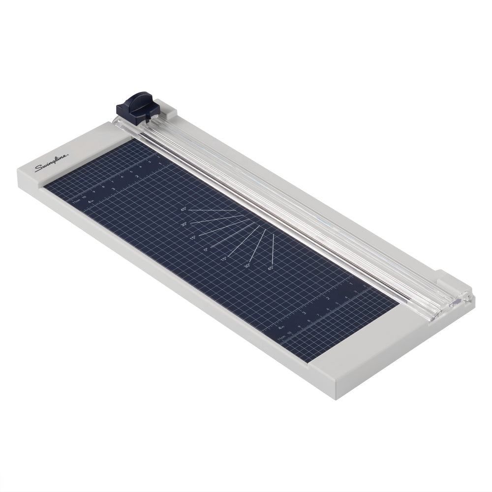 Swingline ClassicCut 1208P Fixed Blade Trimmer - Plastic - 12" - 8 Sheets