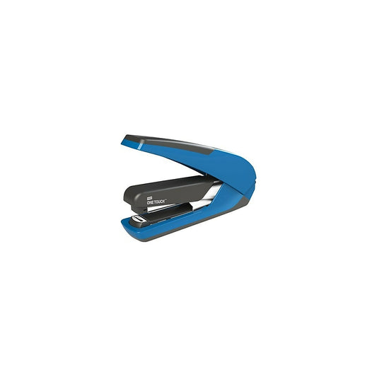 Agrafeuse de bureau Staples One-Touch Plus à empilage plat, pleine bande – Capacité de 30 feuilles – Couleurs assorties