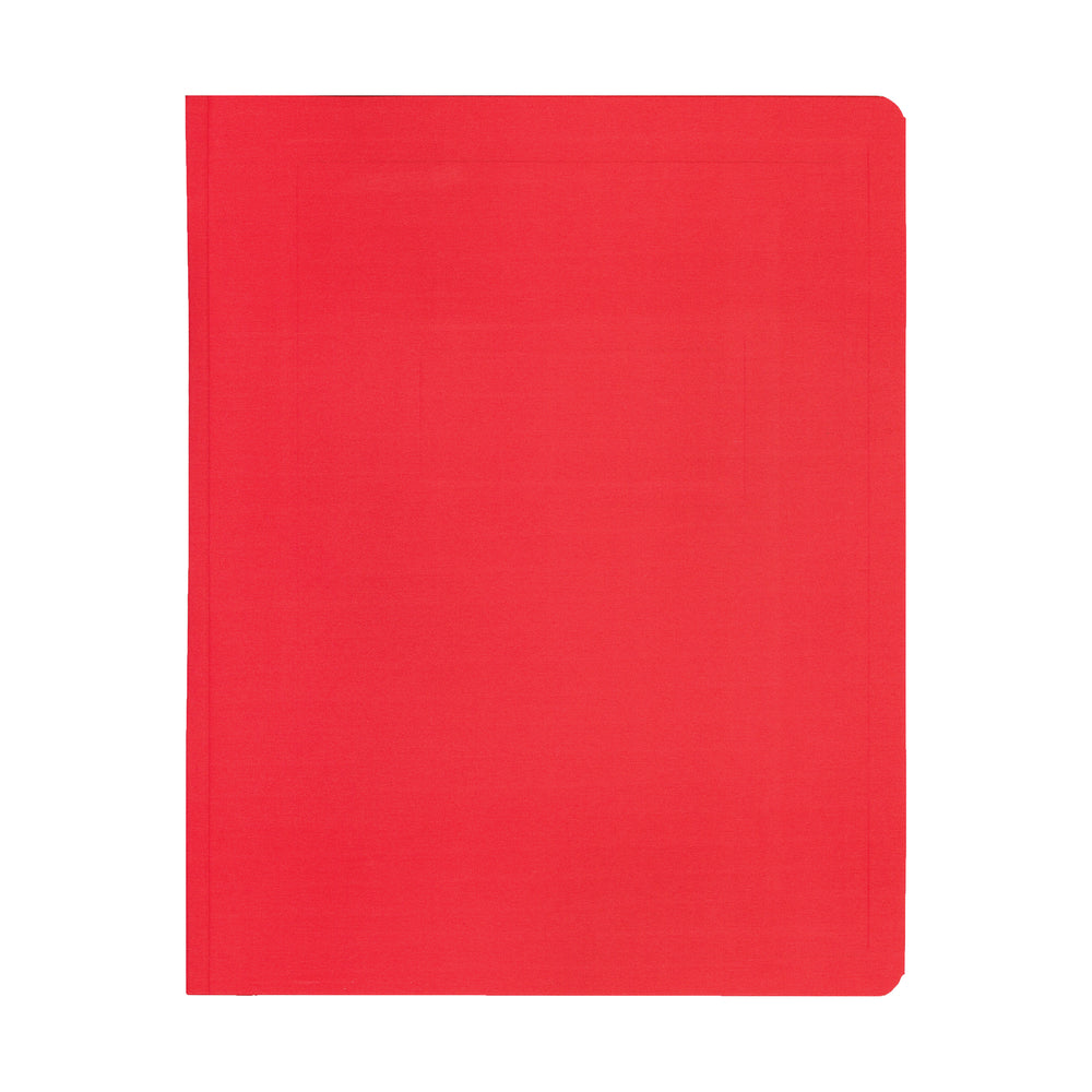 Couvertures de rapport Hilroy - 11 1/2" x 9 1/8" - Rouge - Paquet de 25