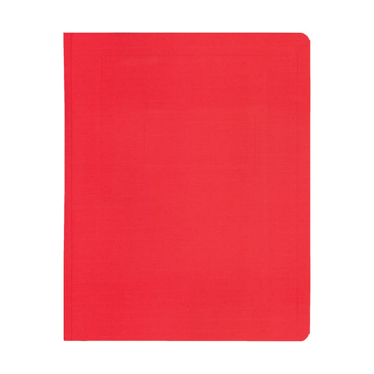 Couvertures de rapport Hilroy - 11 1/2" x 9 1/8" - Rouge - Paquet de 25