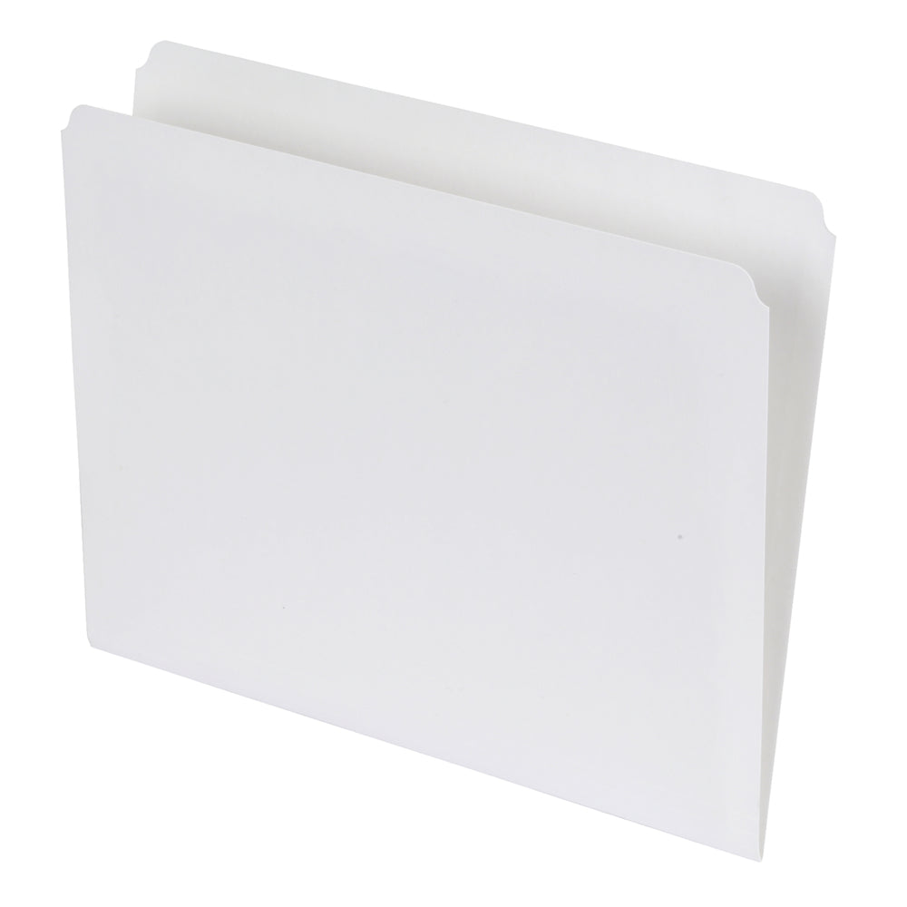 Chemise à coupe droite Pendaflex Ivory Shelf - Format lettre - Paquet de 100