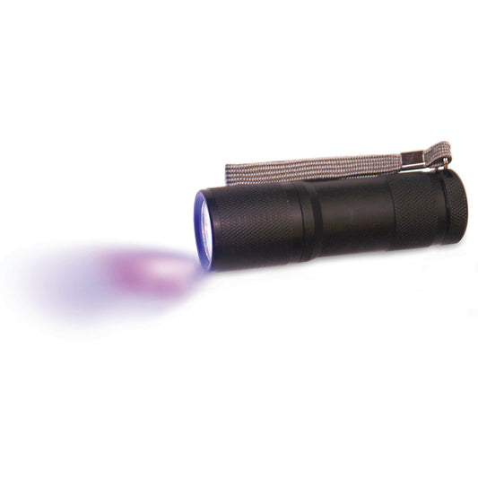Diversey General Purpose Handheld Plastic Flashlight - UV/Black