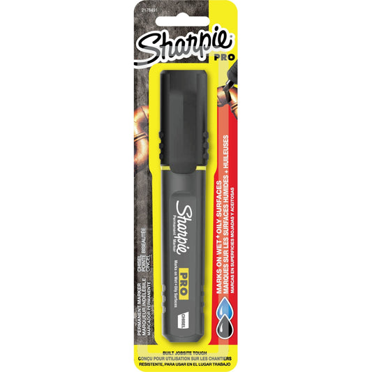 Sharpie Pro Permanent Marker, Chisel Tip, Black