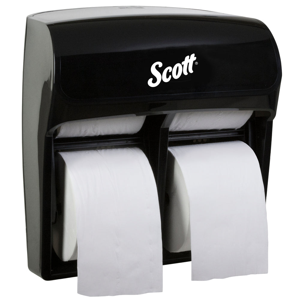 Scott Pro High Capacity Single Roll Bath Tissue Dispenser (44518) - Black