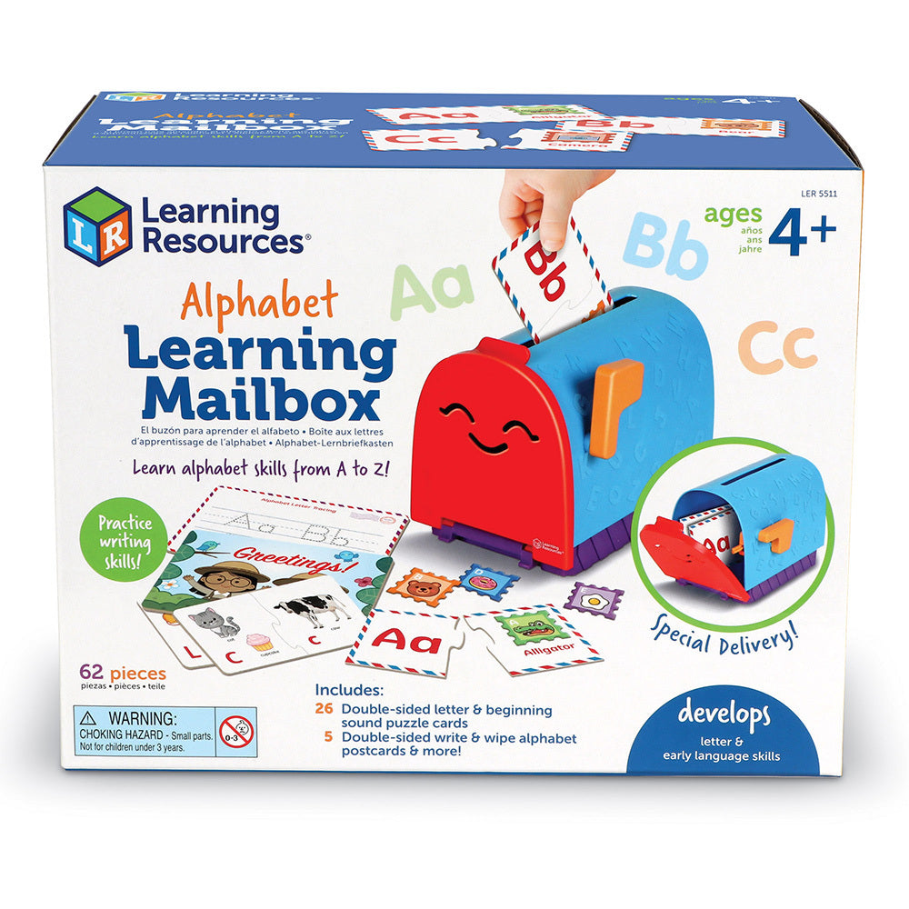 Learning Resources Alphabet Learning Mailbox