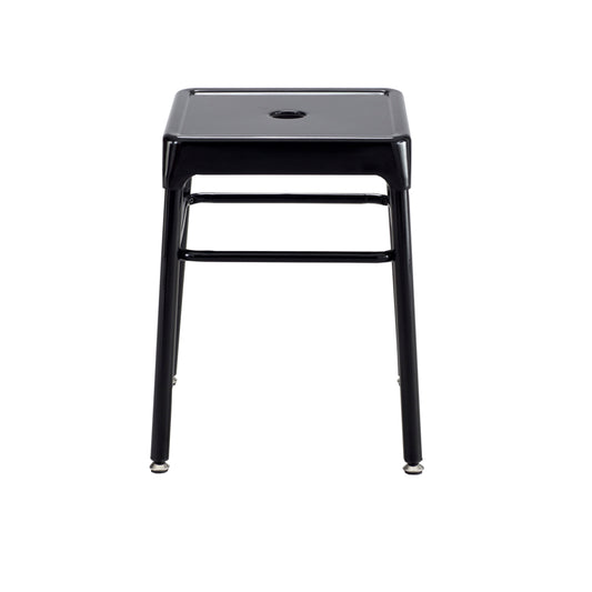 Safco 18" Guest Height Steel Stool - Black
