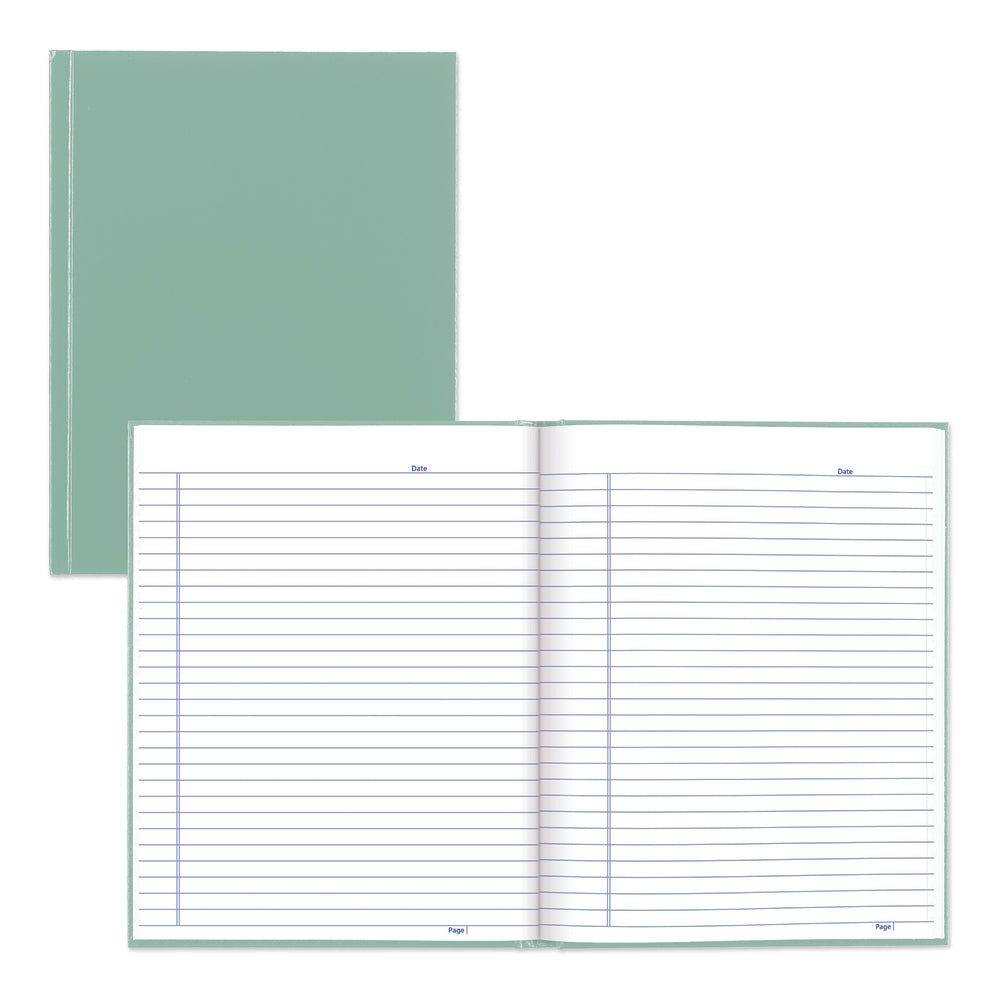 Carnet de notes à couverture rigide Blueline Pastel - 9-1/4" x 7-1/4" - 144 pages - Sauge