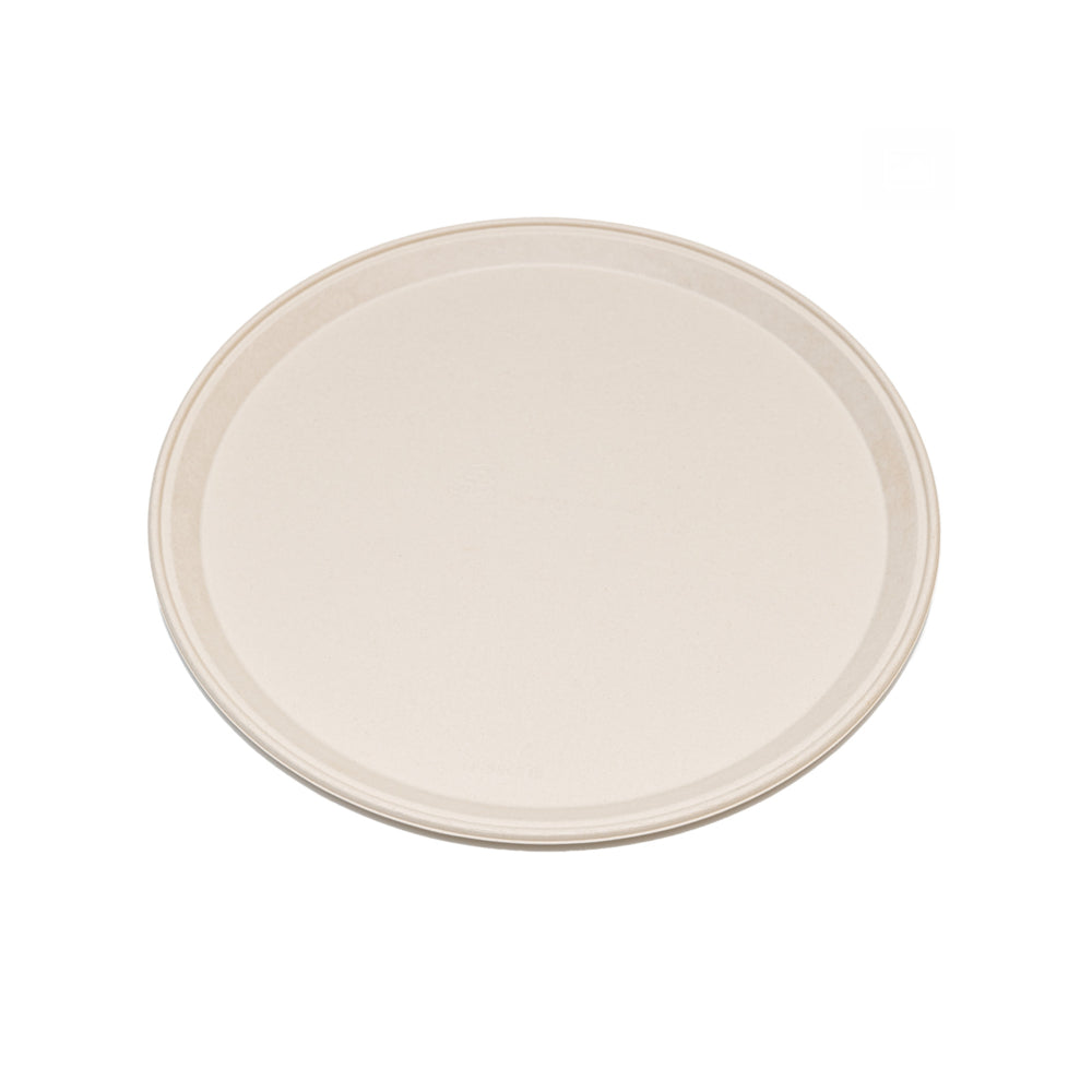 Plateau rond en fibres végétales Eco-Packaging - 18" - Paquet de 100