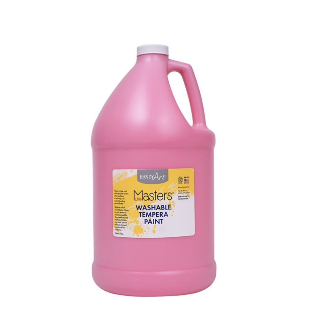 Peinture à la détrempe lavable Little Masters - 3,78 L - Rose