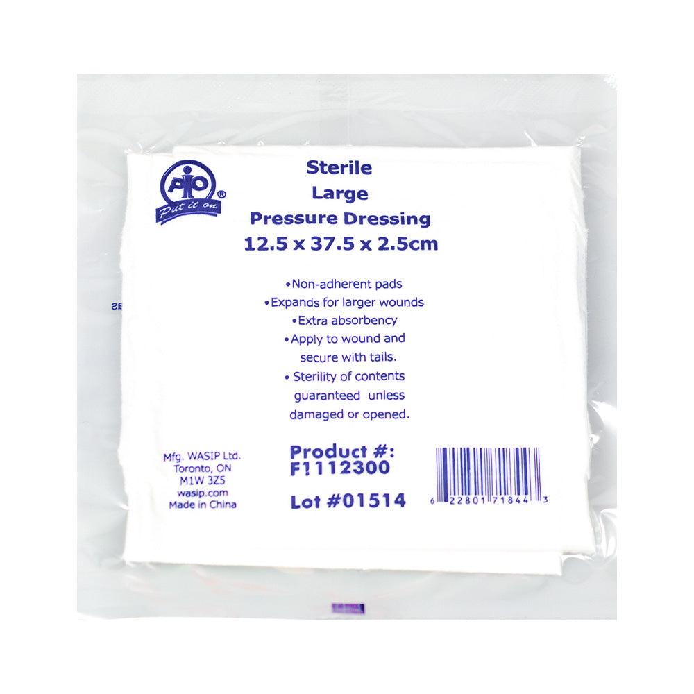 Wasip Pressure Dressing - 12.5cm x 37.5cm x 2.5cm