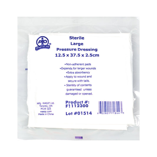 Pansement compressif Wasip - 12,5 cm x 37,5 cm x 2,5 cm