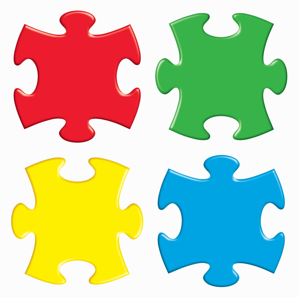 TREND enterprises Classic Acccents Variety Pack - Pièces de puzzle - Paquet de 36