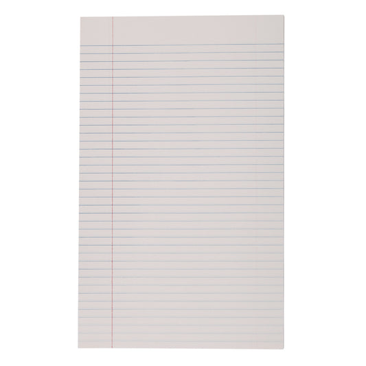Papier ministre North American Paper Inc. – Recto verso, ligné large (5/16 po) avec marge – 8 po x 13 po – 960 feuilles