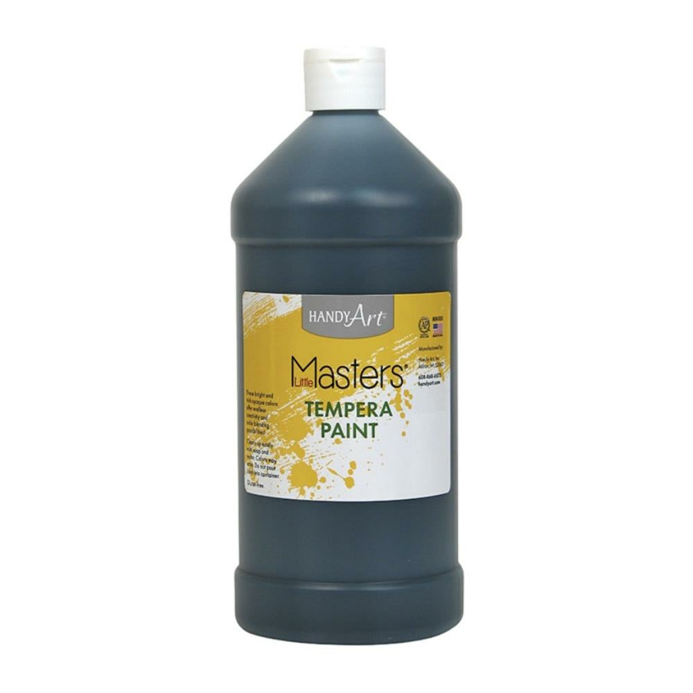 Little Masters Tempera Paint - 946 ML - Black