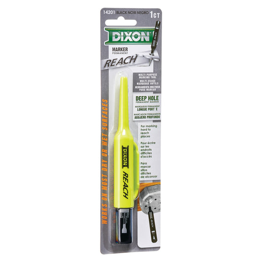 Dixon Reach Deep Hole Permanent Marker - Black