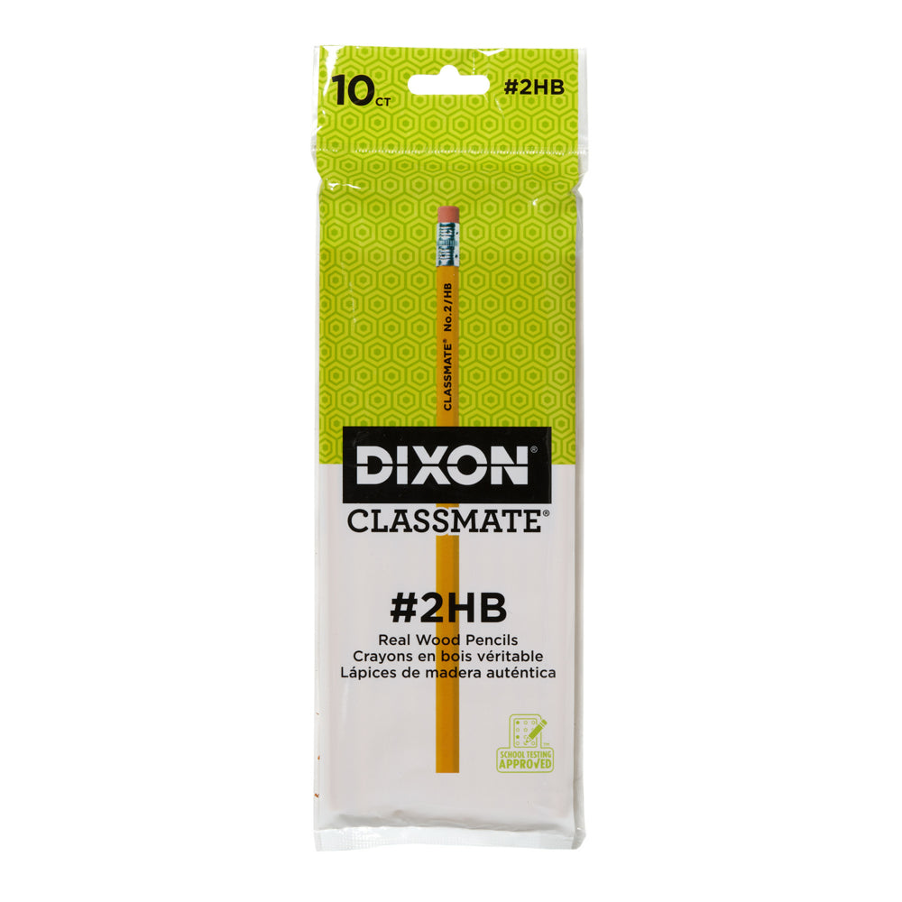 Dixon HB Wood Pencils - 10 Pack