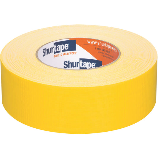 Shurtape PC 618 Performance Grade - Cloth Duct Tape - 48 mm W x 55 m L - Yellow