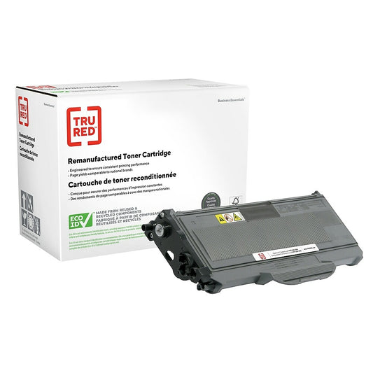 Cartouche de toner reconditionnée TRU RED Brother TN360 - Haut rendement - Noir