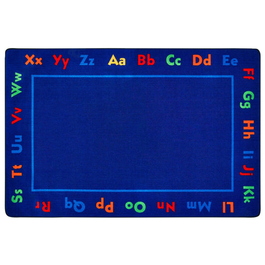Carpets for Kids KIDSValuePLUS Alphabet Value Rug - 6' x 9'