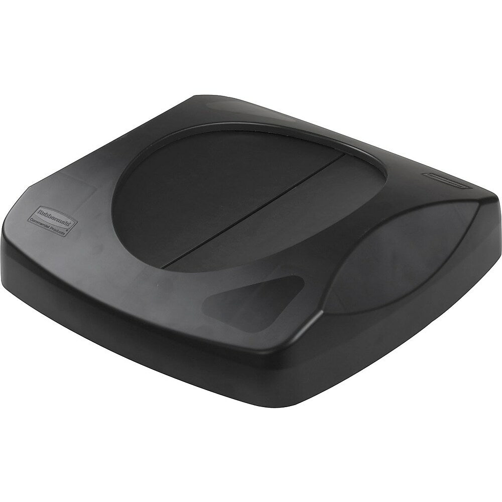 Rubbermaid Untouchable Swing-Top Lid, Black