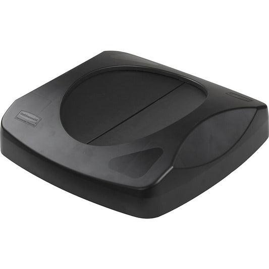 Rubbermaid Untouchable Swing-Top Lid, Black