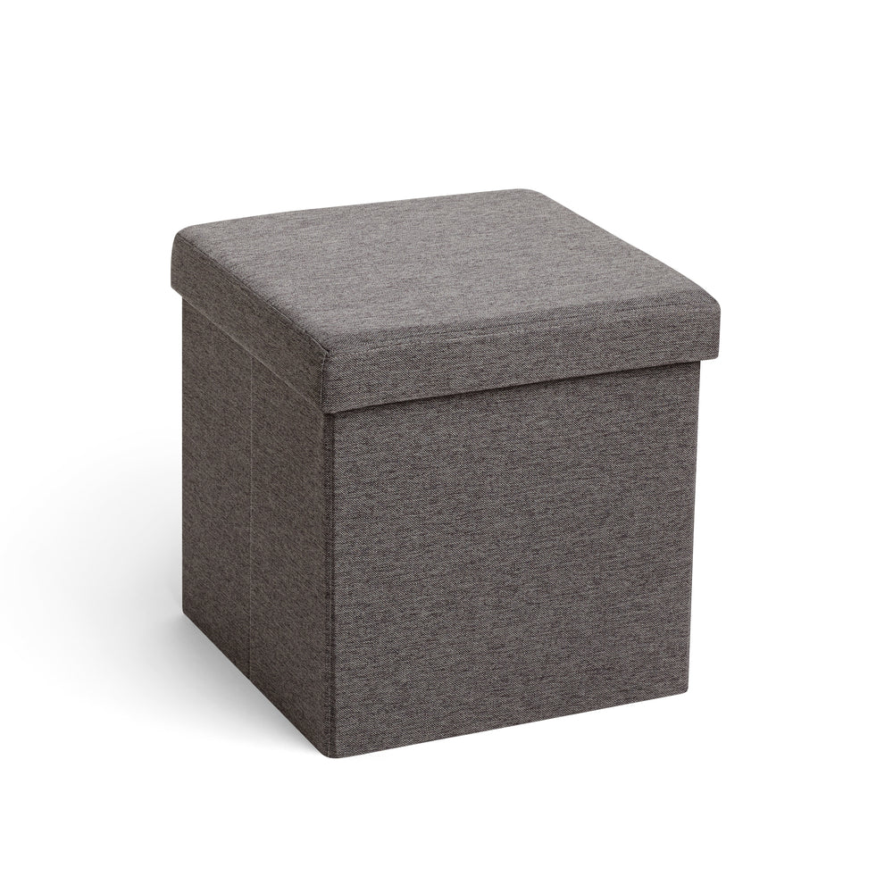 Siège Poppin Box - Gris foncé