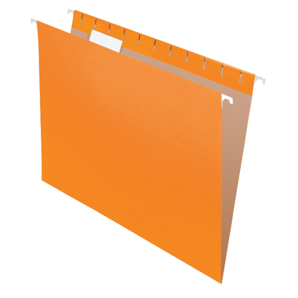 Chemises suspendues Oxford orange - Format lettre - Lot de 25