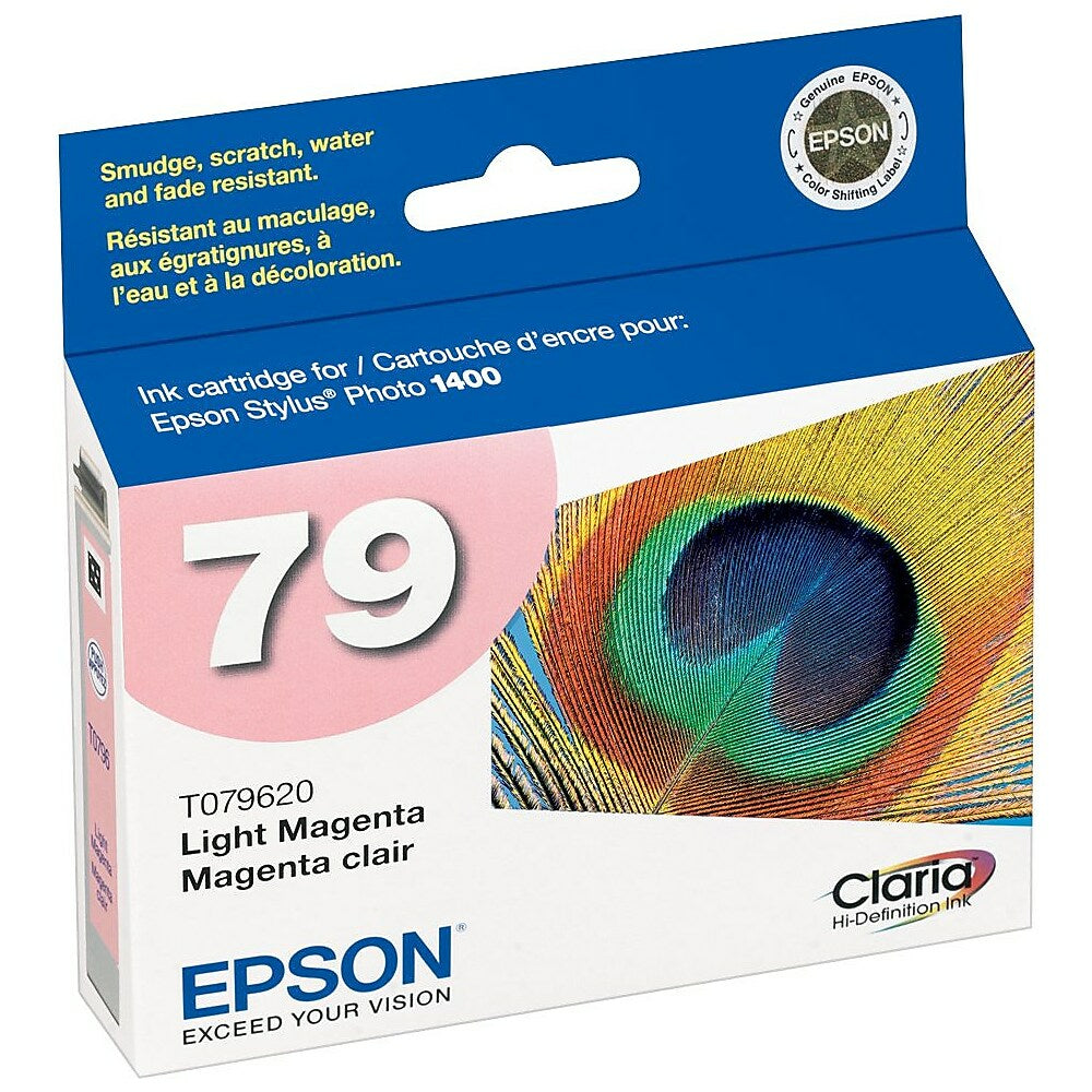 Epson 79 (T079620) High-Capacity Ink Cartridge - Light Magenta