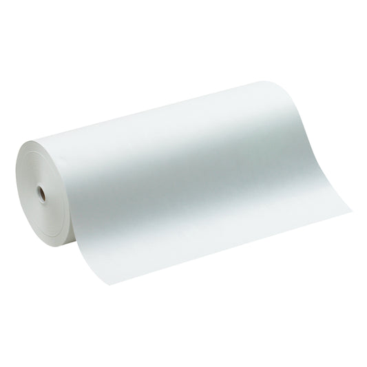 Pacon Lightweight Kraft Roll, White, Lightweight, .61 x 304 meters, 1 Roll