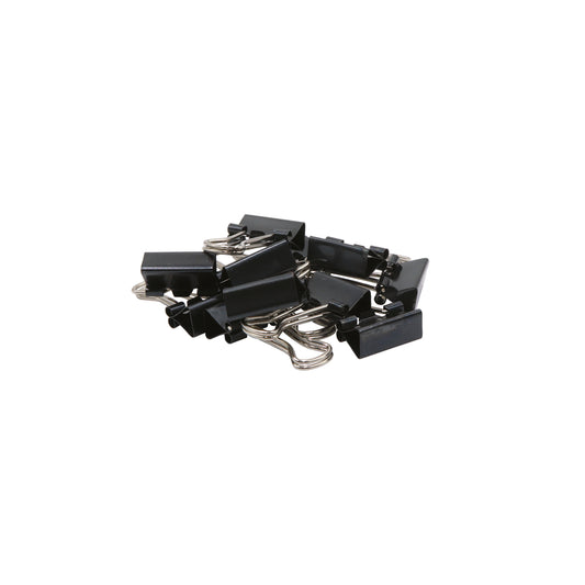 Pinces pliantes noires Westcott – 14 mm (9/16 po) – Paquet de 12