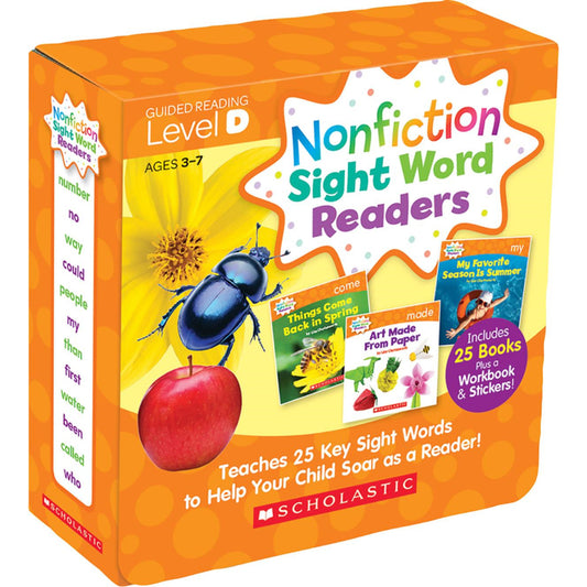 Scholastic Non-Fiction Sight Word Readers - Level D