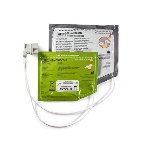 Électrodes de réanimation cardio-pulmonaire Cardio Choc Powerheart G5 pour adultes