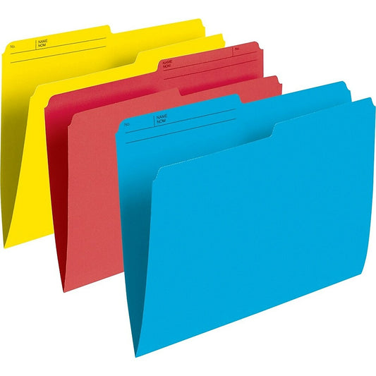 Chemises assorties Staples - Format lettre - Paquet de 100
