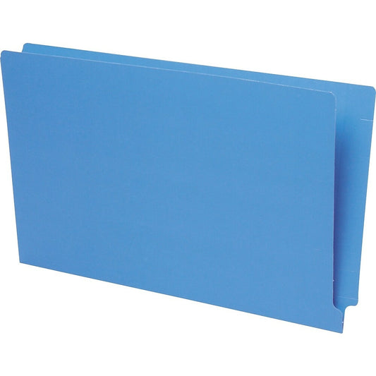 Chemises de classement Pendaflex renforcées bleues à onglets latéraux - Format légal - 50/boîte