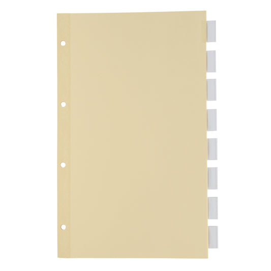 Oxford 8 Tab Index Binder, Legal Size