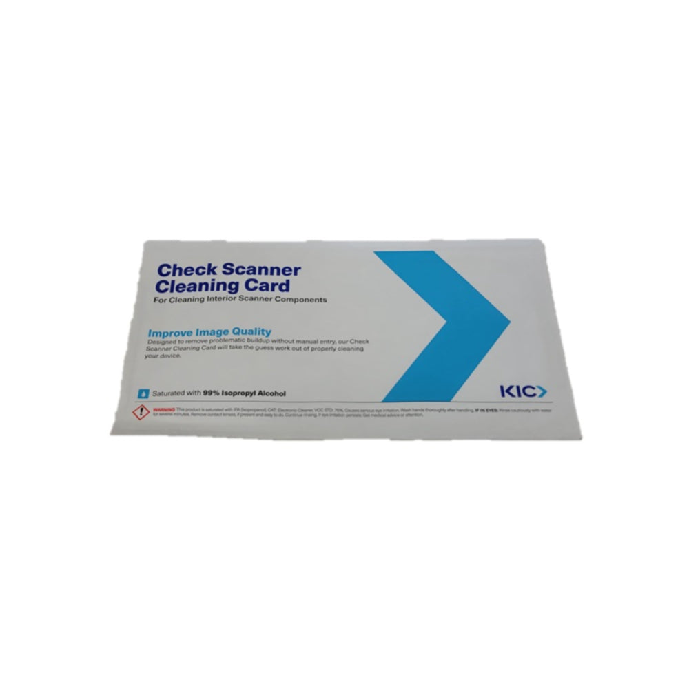 NSSCAN Check Scanner Cleaning Cards - 25 Pack