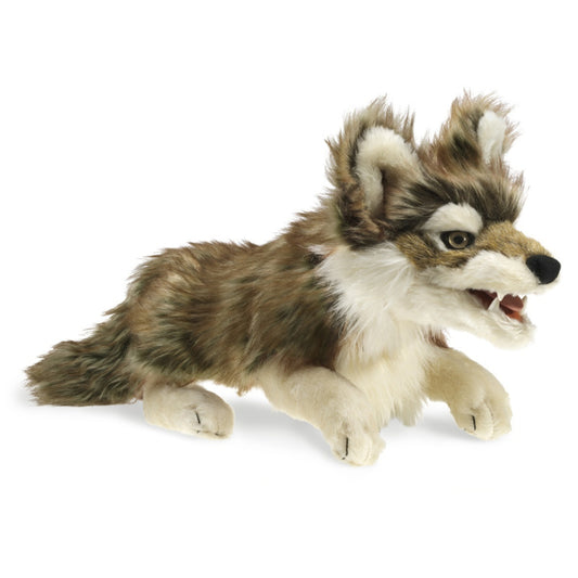 Marionnette Loup Gris Folkmanis
