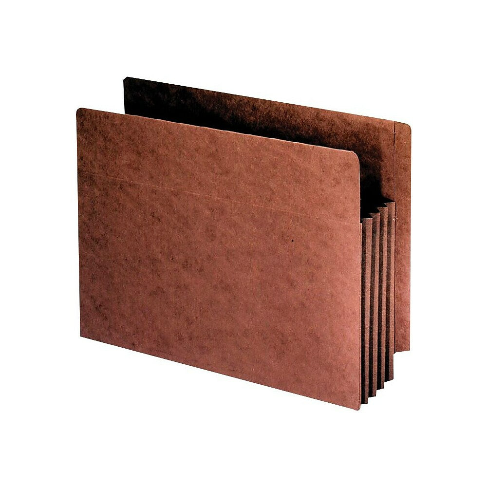 Pendaflex Extra-Heavy Red Fibre Shelf File Pockets - Legal Size