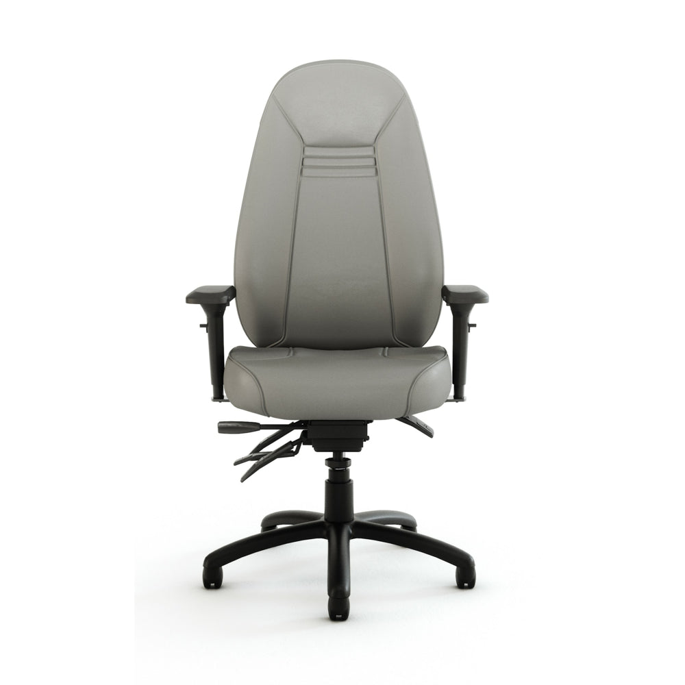 Obusforme Comfort High Back Chair, Grey