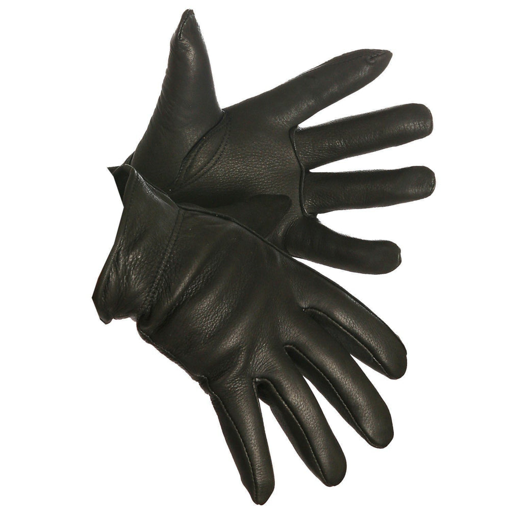 Forcefield "Dirty Harry" Thinsulate Lined Black Deerskin Driver's Glove - 2X-Large - Black - 2 Pack