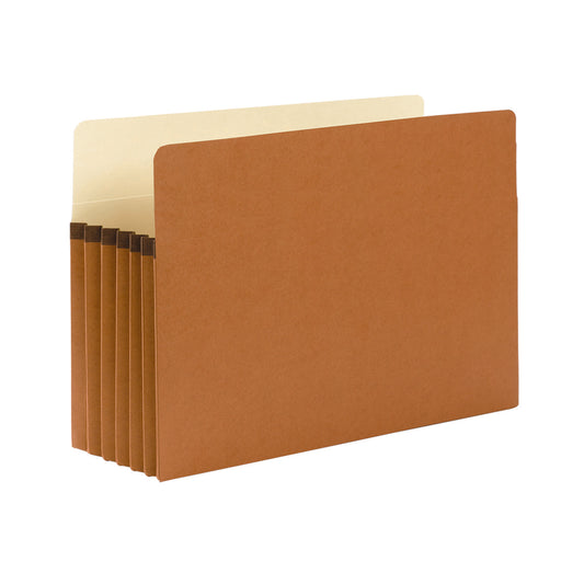 Pochettes de classement Smead 100 % recyclées - Redrope Stock - Format légal - Expansion 5 1/4" - Paquet de 10
