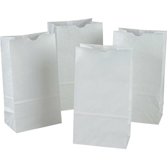 Sac Kraft Creativity Street, blanc, 15 x 9 cm x 28 cm, 100 sacs/paquet