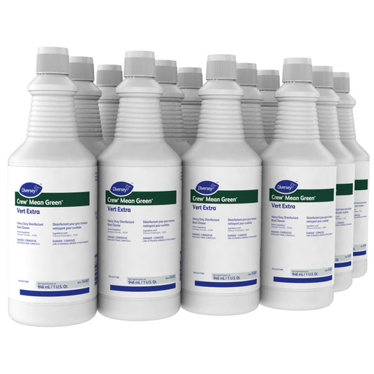 Diversey Crew Mean Green Toilet Bowl Cleaner - 946 mL - 12 Pack