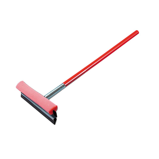 Raclette Vileda Handy pour voiture et vitres - Tête 25 cm - Manche 50 cm - Rouge