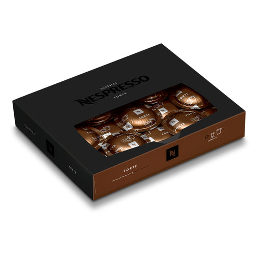 Nespresso Forte Coffee Capsules - 50 Pack